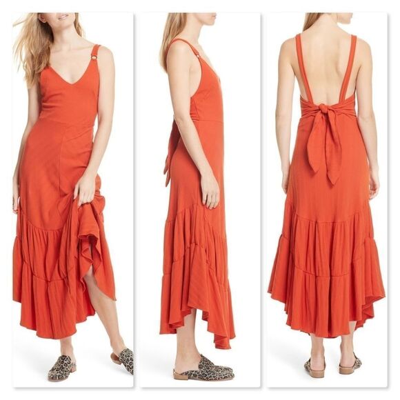 NEW Free People Into You Maxi Dress sz XS - Picture 1 of 8